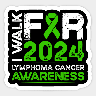 Lymphoma Cancer Awareness 2024 Walk Sticker